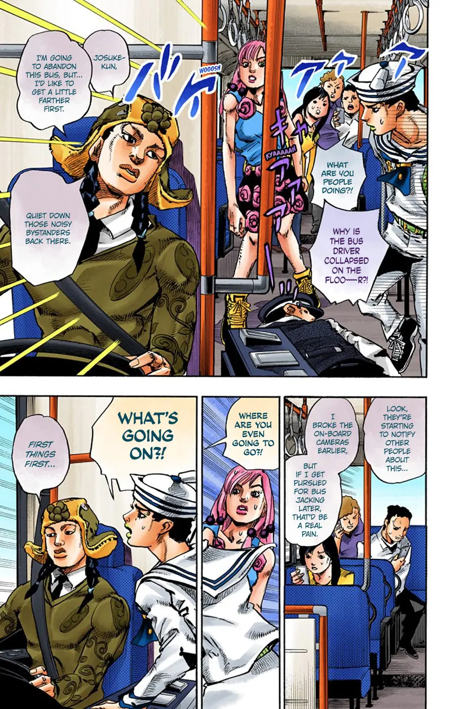 JoJo's Bizarre Adventure, Part 8: JoJolion Colored Manga β Chapter 65 β Page 6
