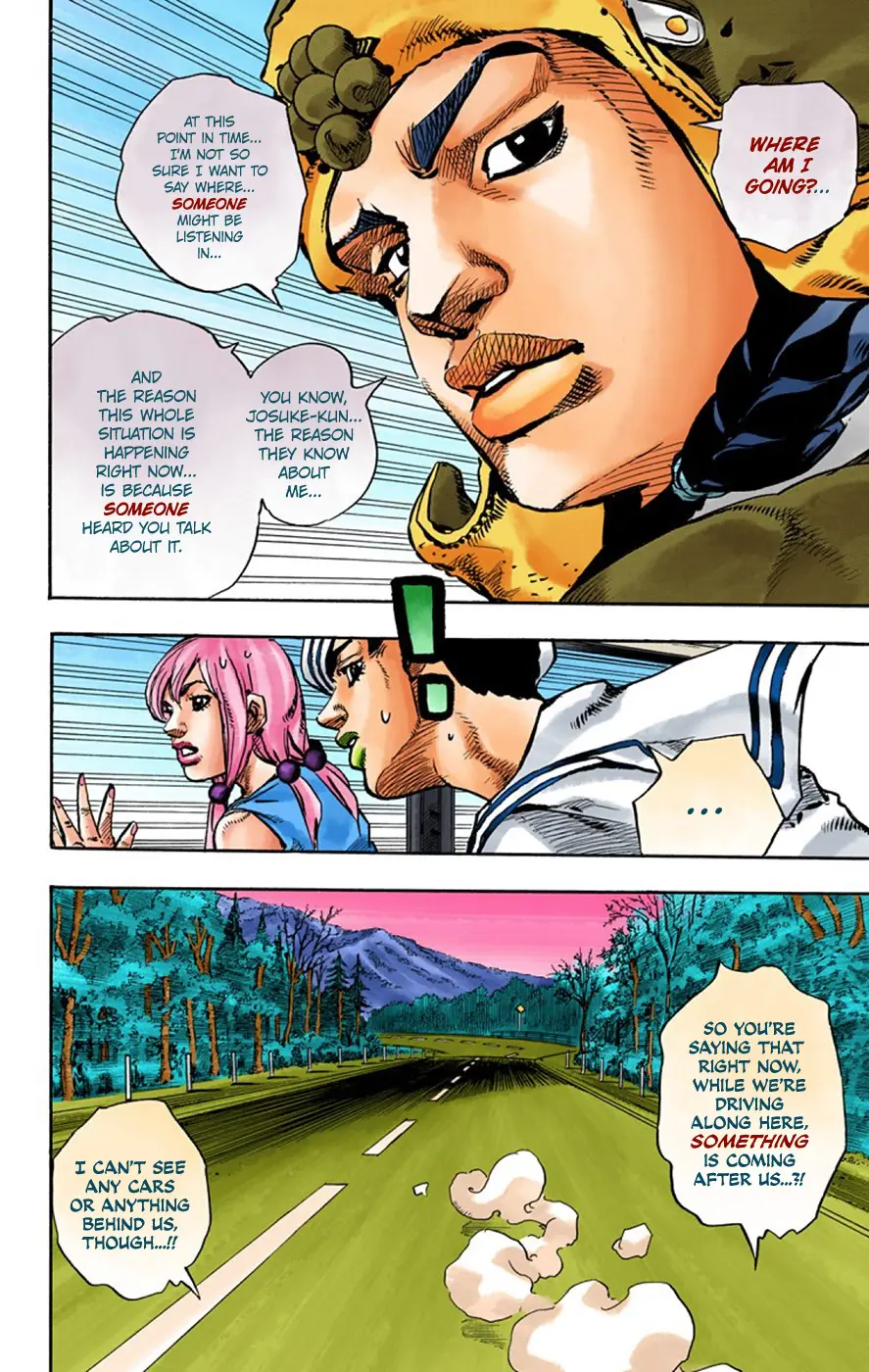 JoJo's Bizarre Adventure, Part 8: JoJolion Colored Manga β Chapter 65 β Page 7