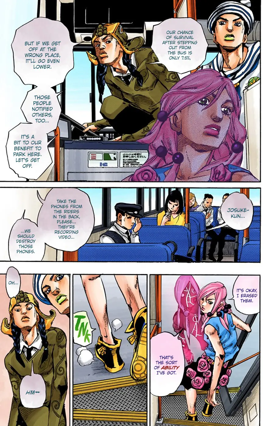 JoJo's Bizarre Adventure, Part 8: JoJolion Colored Manga β Chapter 65 β Page 11