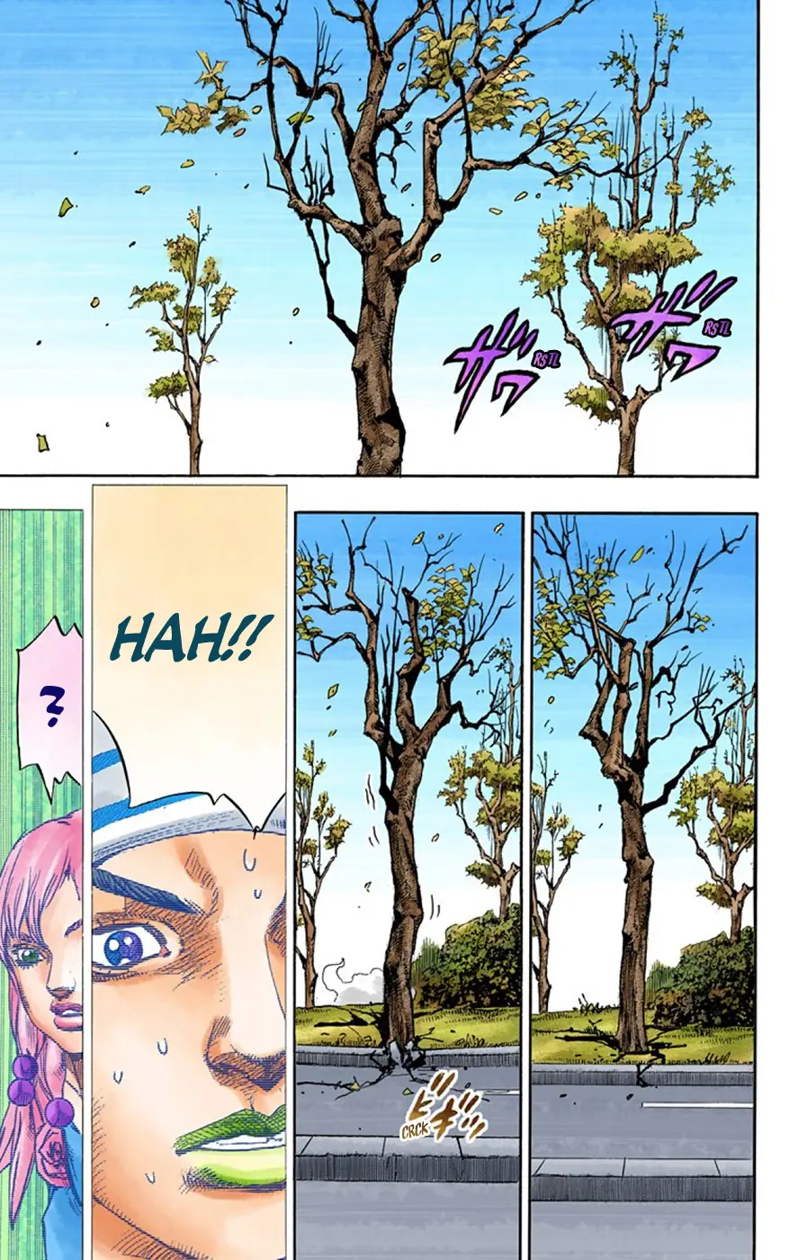 JoJo's Bizarre Adventure, Part 8: JoJolion Colored Manga β Chapter 65 β Page 17