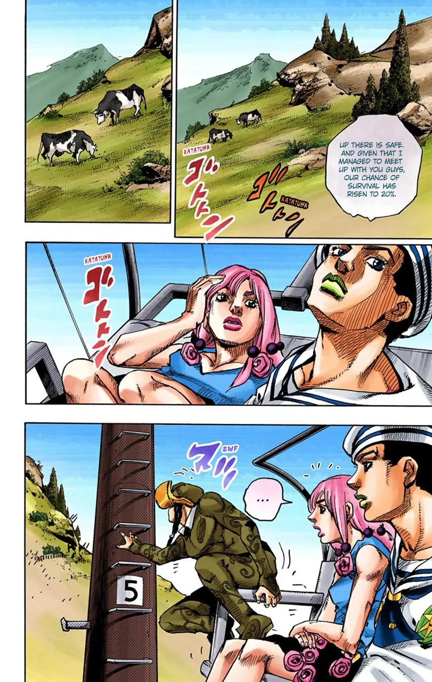 JoJo's Bizarre Adventure, Part 8: JoJolion Colored Manga β Chapter 65 β Page 29