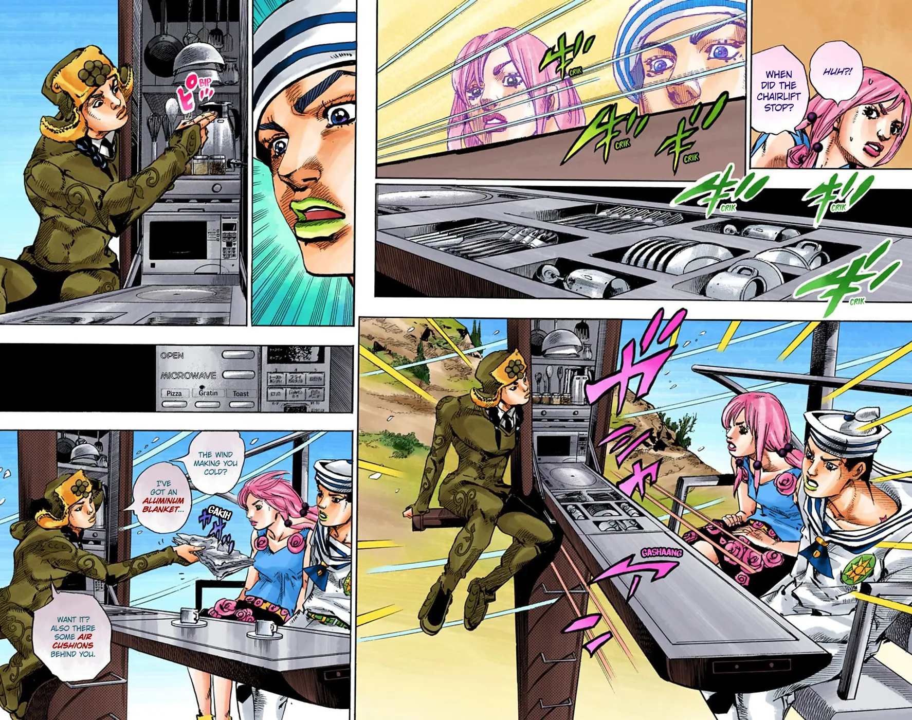JoJo's Bizarre Adventure, Part 8: JoJolion Colored Manga β Chapter 65 β Page 31