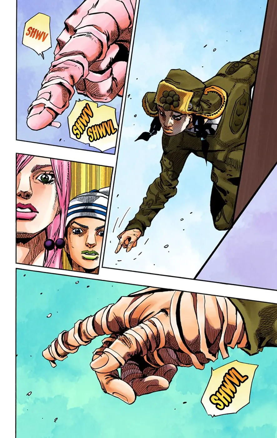 JoJo's Bizarre Adventure, Part 8: JoJolion Colored Manga β Chapter 65 β Page 37
