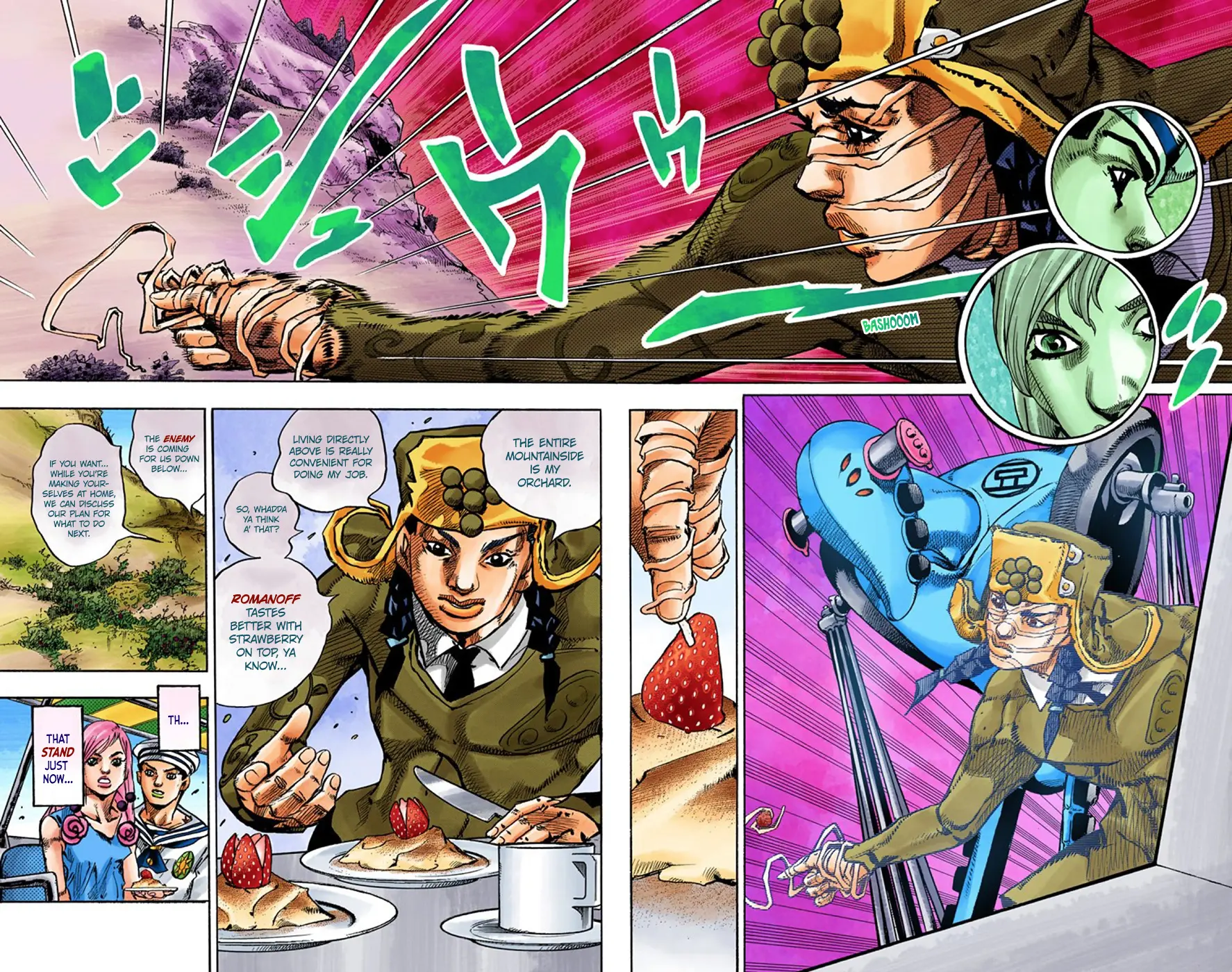 JoJo's Bizarre Adventure, Part 8: JoJolion Colored Manga β Chapter 65 β Page 39