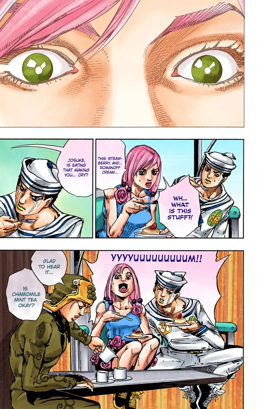 JoJo's Bizarre Adventure, Part 8: JoJolion Colored Manga β Chapter 66 β Page 3