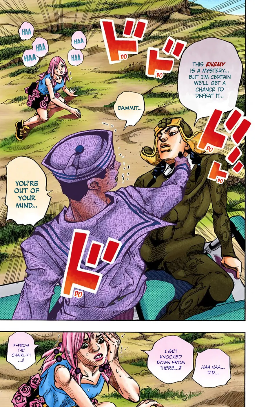JoJo's Bizarre Adventure, Part 8: JoJolion Colored Manga β Chapter 67 β Page 11