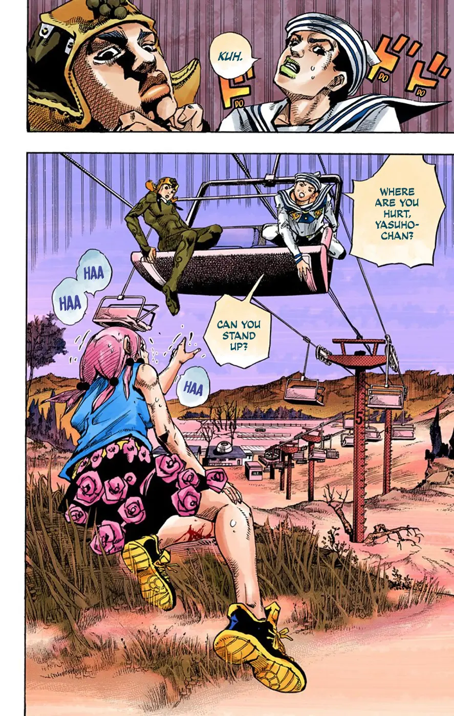 JoJo's Bizarre Adventure, Part 8: JoJolion Colored Manga β Chapter 67 β Page 12