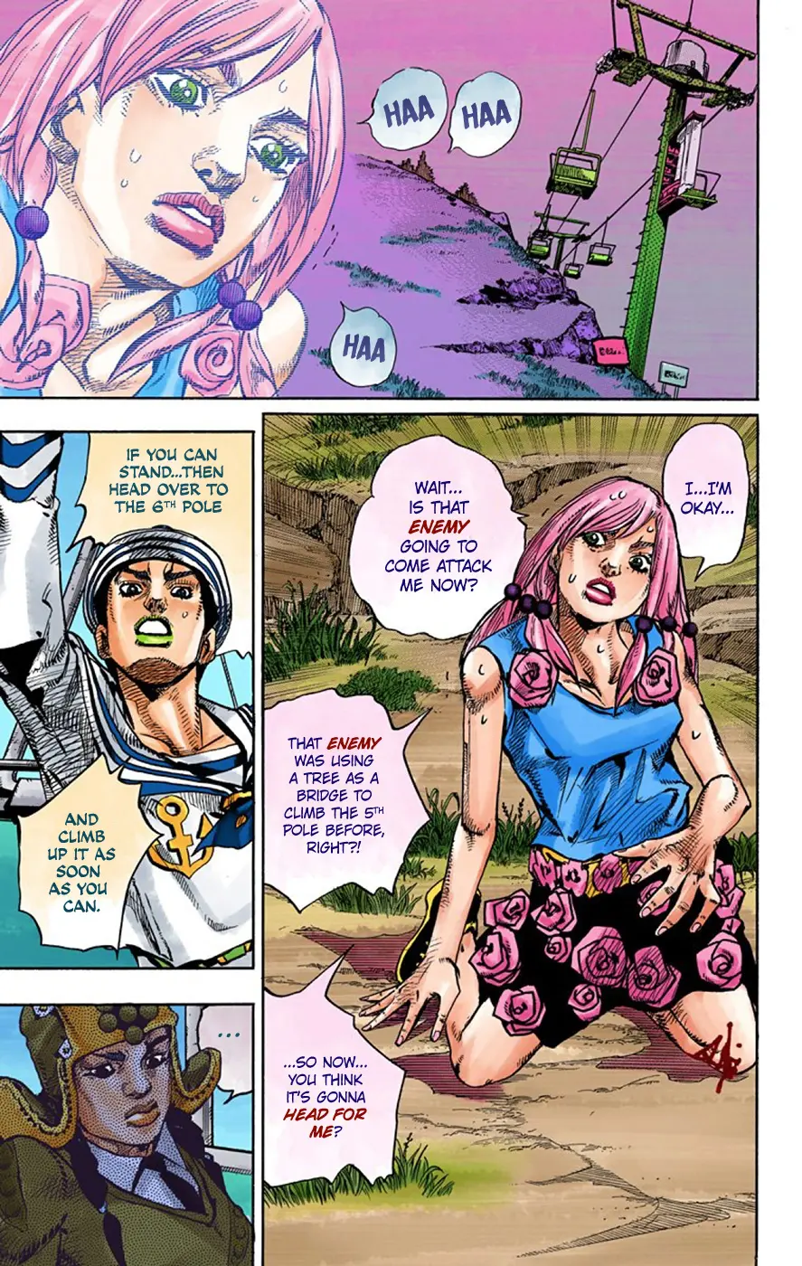 JoJo's Bizarre Adventure, Part 8: JoJolion Colored Manga β Chapter 67 β Page 13