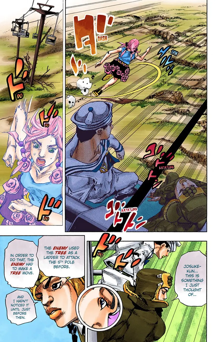 JoJo's Bizarre Adventure, Part 8: JoJolion Colored Manga β Chapter 67 β Page 16
