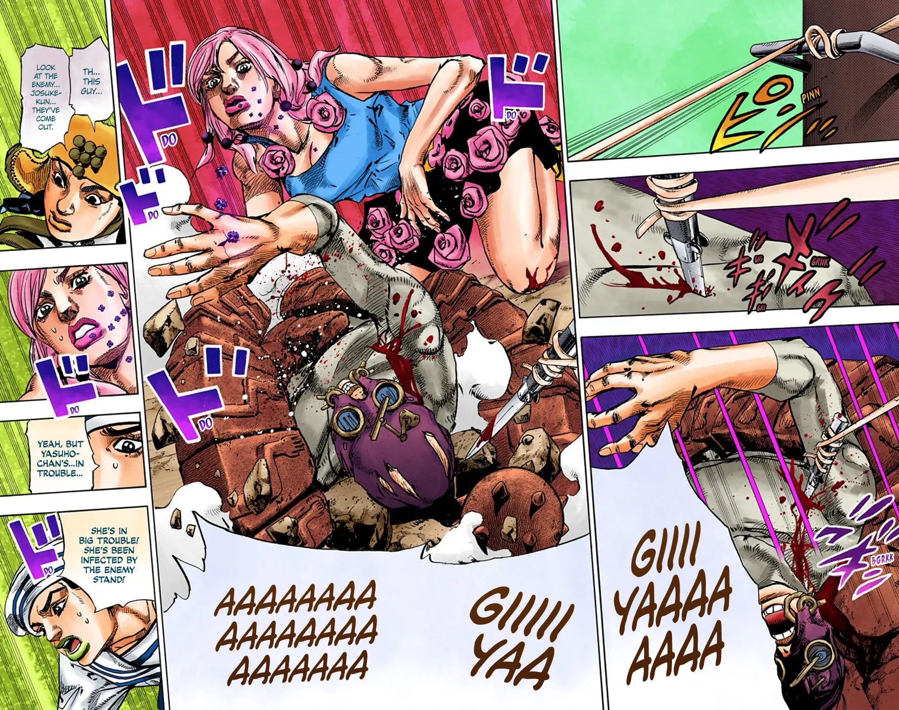 JoJo's Bizarre Adventure, Part 8: JoJolion Colored Manga β Chapter 67 β Page 27