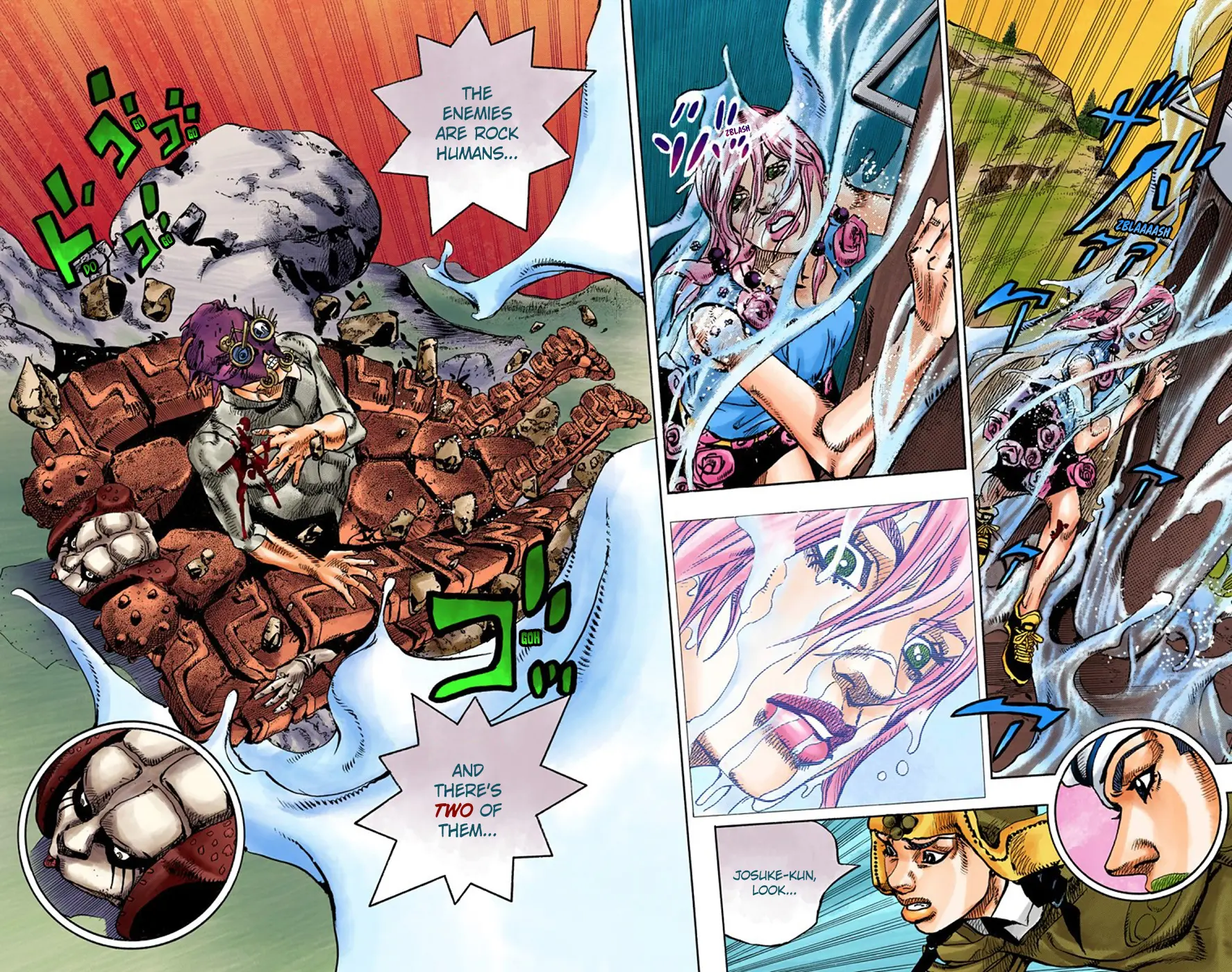 JoJo's Bizarre Adventure, Part 8: JoJolion Colored Manga β Chapter 67 β Page 30
