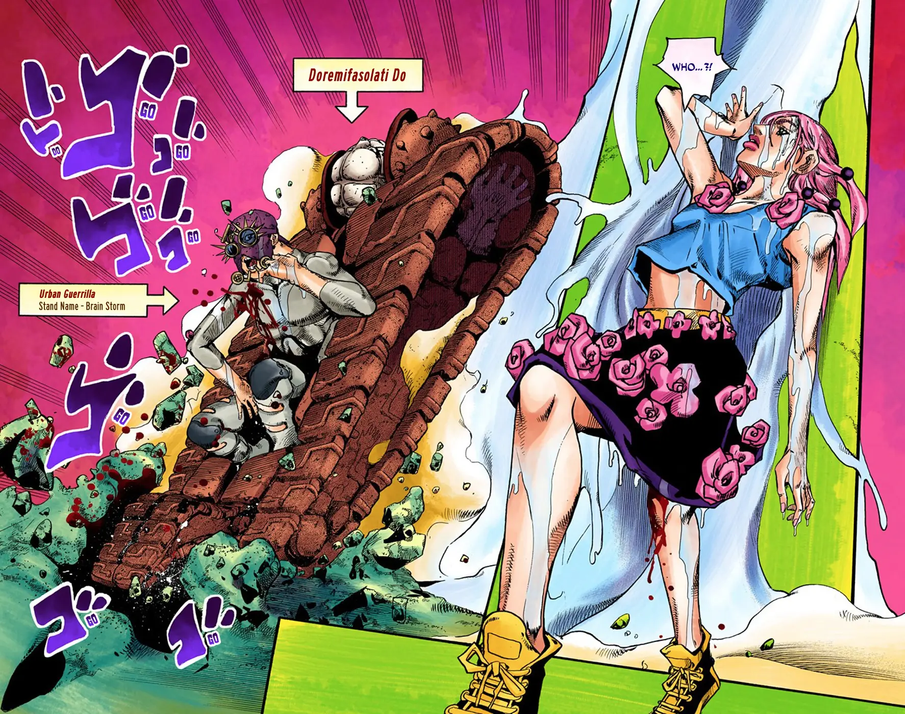 JoJo's Bizarre Adventure, Part 8: JoJolion Colored Manga — Chapter 68 — Page 3