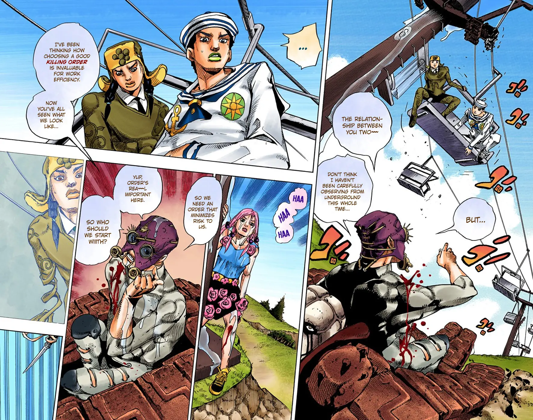 JoJo's Bizarre Adventure, Part 8: JoJolion Colored Manga — Chapter 68 — Page 6
