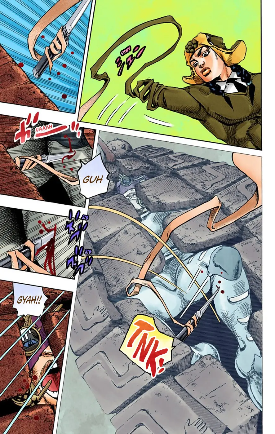 JoJo's Bizarre Adventure, Part 8: JoJolion Colored Manga — Chapter 68 — Page 8