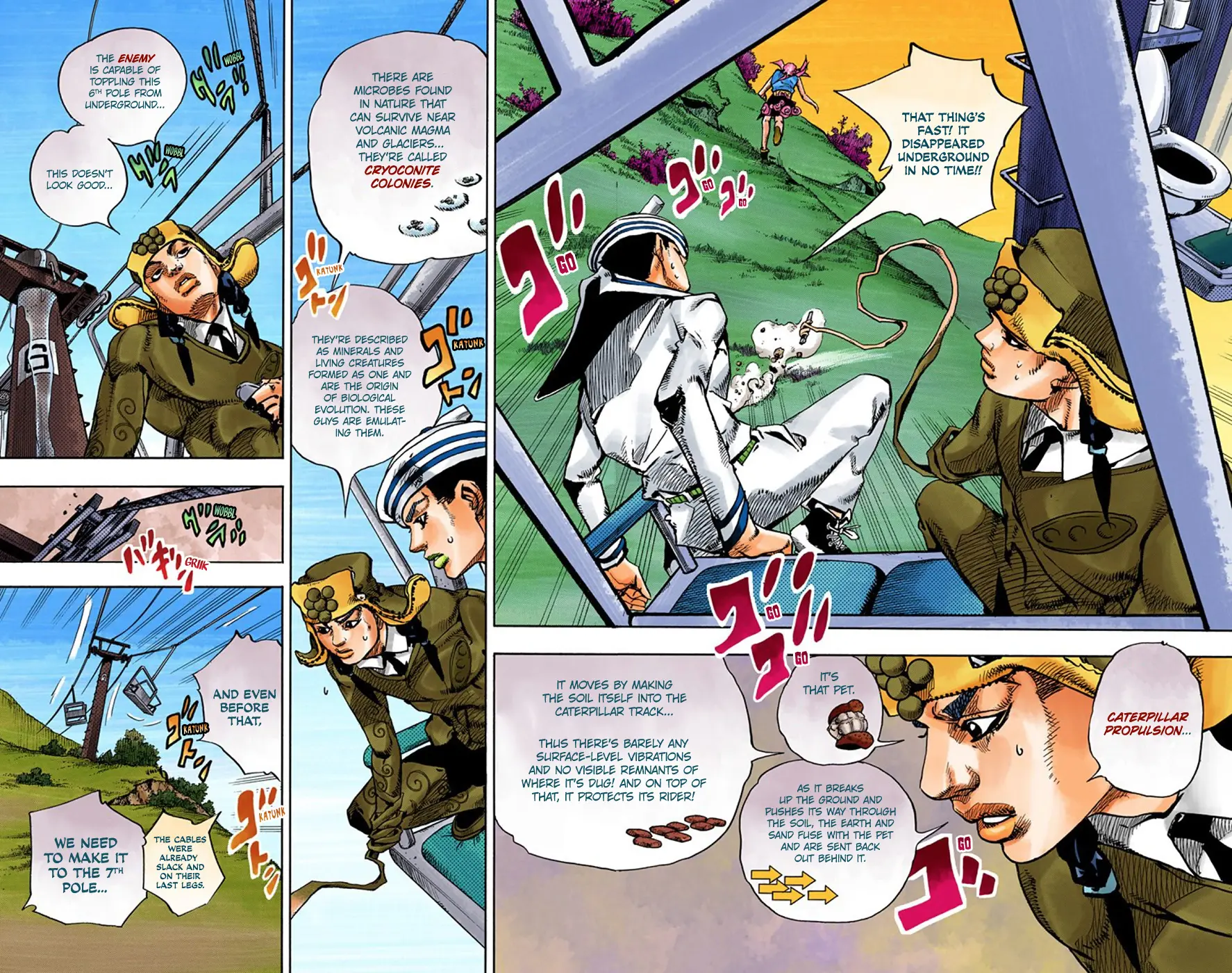 JoJo's Bizarre Adventure, Part 8: JoJolion Colored Manga — Chapter 68 — Page 10
