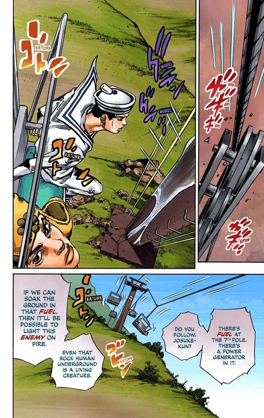 JoJo's Bizarre Adventure, Part 8: JoJolion Colored Manga — Chapter 68 — Page 11