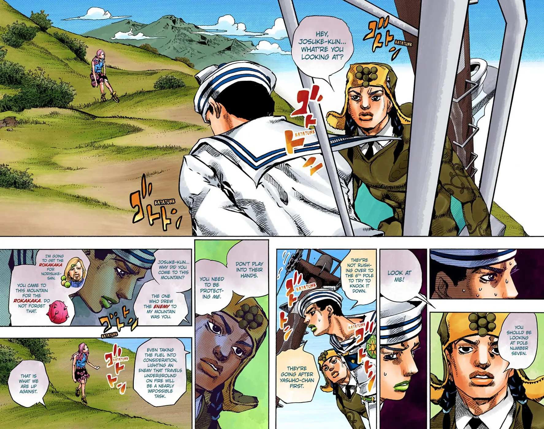 JoJo's Bizarre Adventure, Part 8: JoJolion Colored Manga — Chapter 68 — Page 13