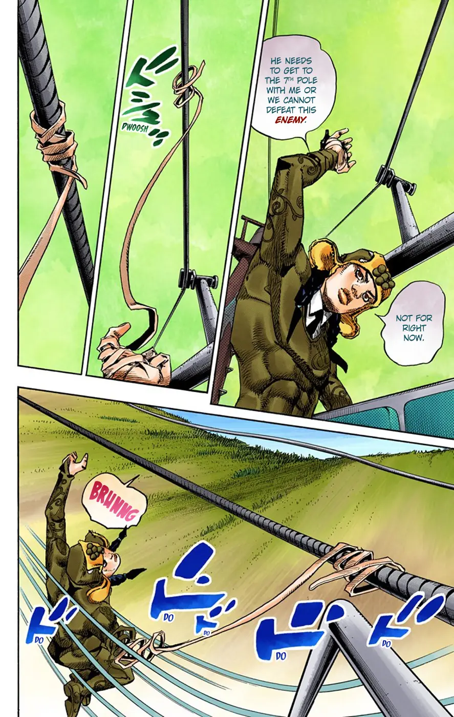 JoJo's Bizarre Adventure, Part 8: JoJolion Colored Manga — Chapter 68 — Page 16