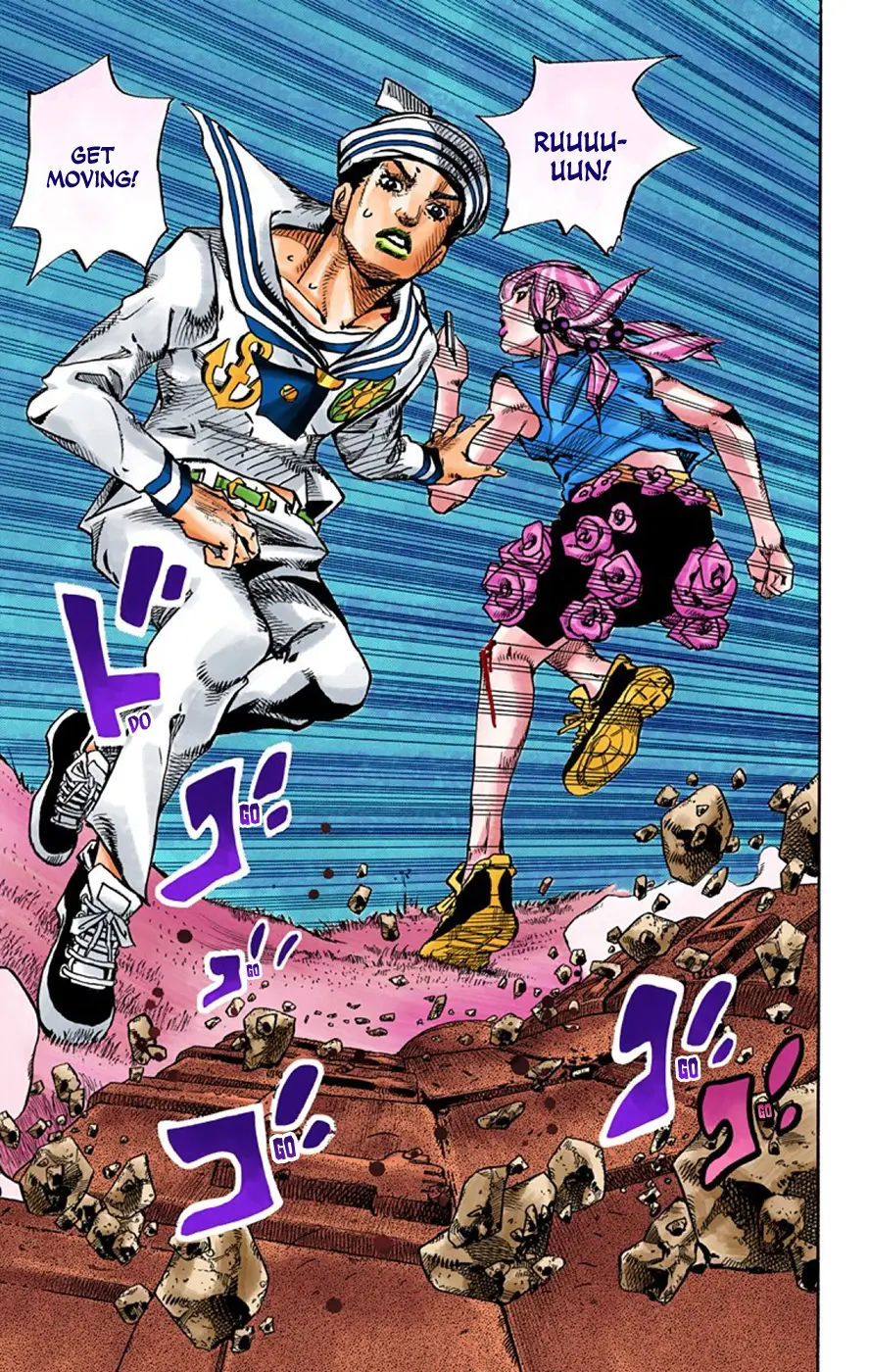 JoJo's Bizarre Adventure, Part 8: JoJolion Colored Manga — Chapter 68 — Page 19