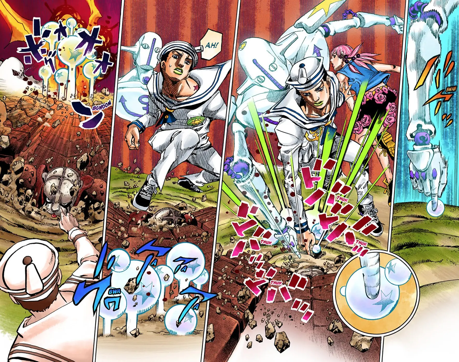 JoJo's Bizarre Adventure, Part 8: JoJolion Colored Manga — Chapter 68 — Page 20