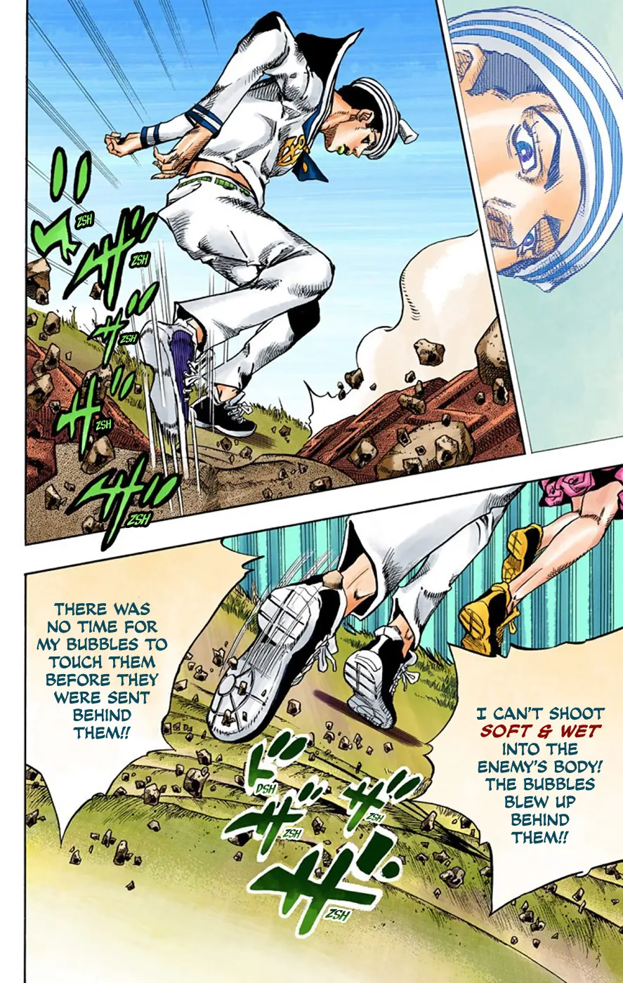 JoJo's Bizarre Adventure, Part 8: JoJolion Colored Manga — Chapter 68 — Page 21