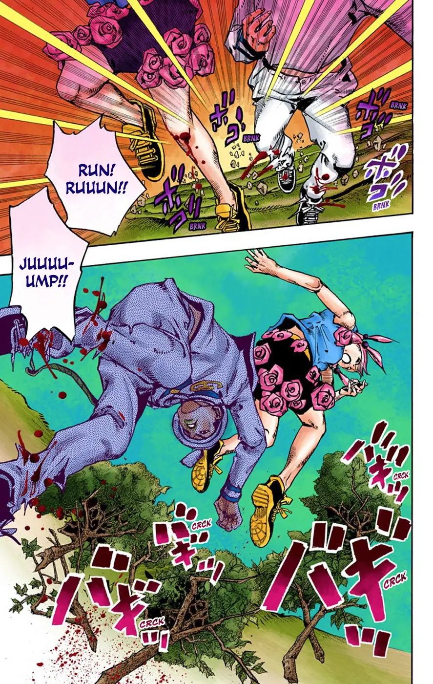 JoJo's Bizarre Adventure, Part 8: JoJolion Colored Manga — Chapter 68 — Page 28