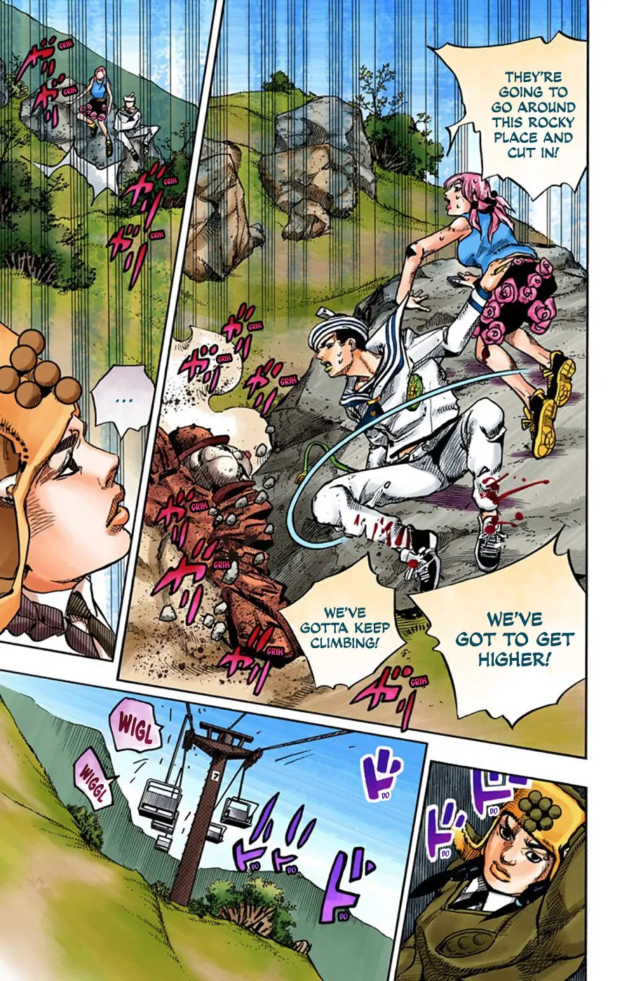 JoJo's Bizarre Adventure, Part 8: JoJolion Colored Manga — Chapter 68 — Page 30