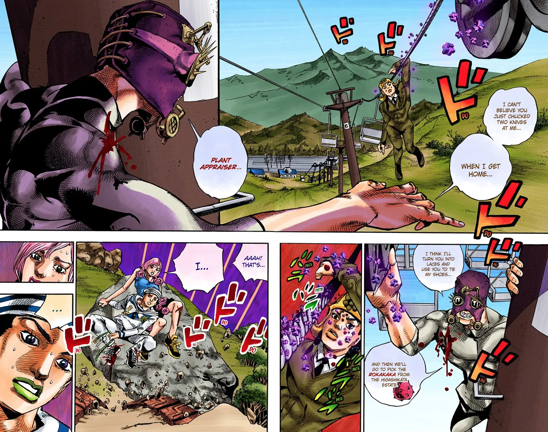 JoJo's Bizarre Adventure, Part 8: JoJolion Colored Manga — Chapter 69 — Page 3