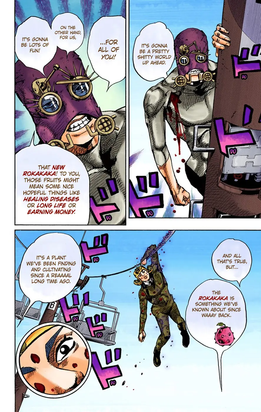 JoJo's Bizarre Adventure, Part 8: JoJolion Colored Manga — Chapter 69 — Page 6