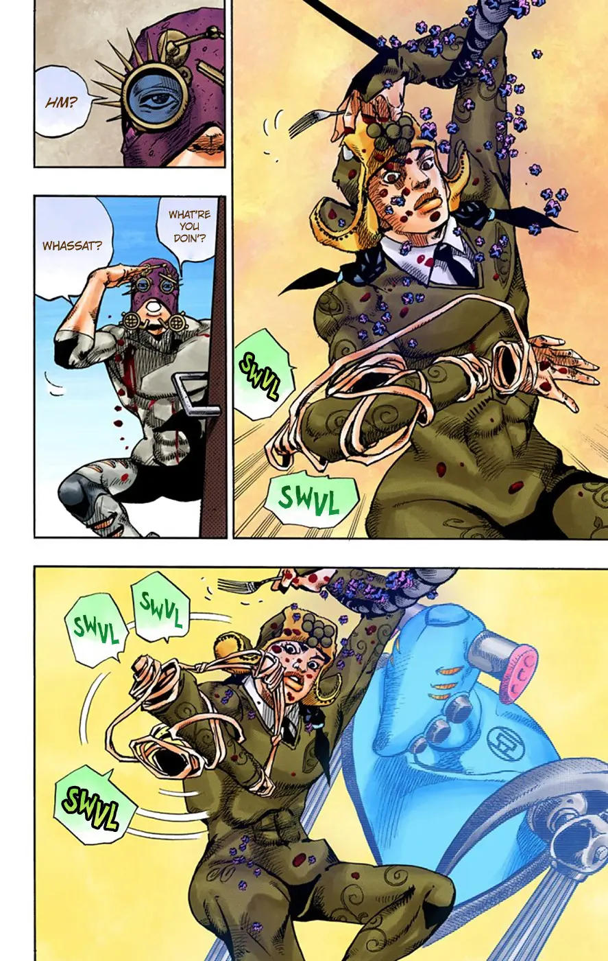 JoJo's Bizarre Adventure, Part 8: JoJolion Colored Manga — Chapter 69 — Page 8