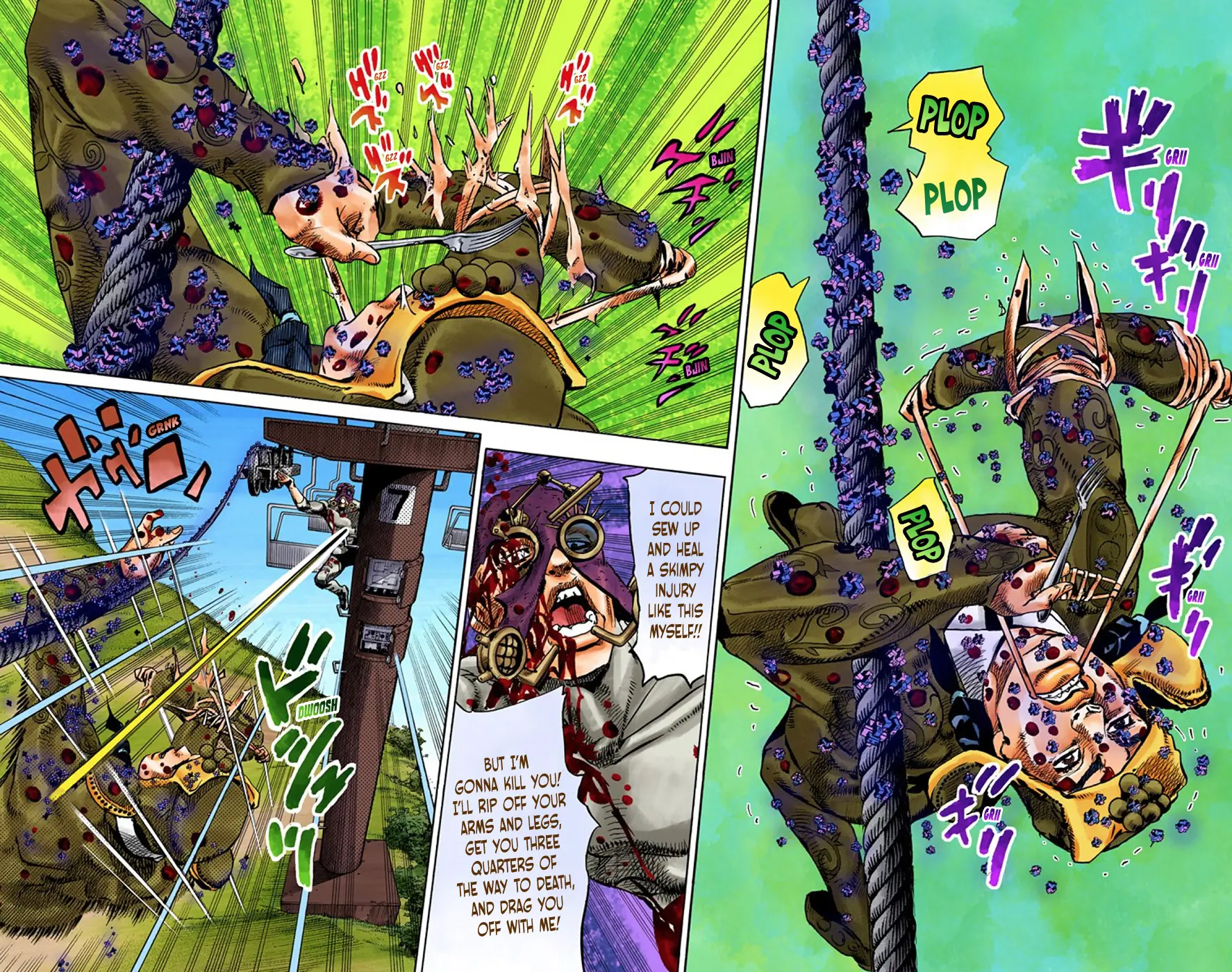 JoJo's Bizarre Adventure, Part 8: JoJolion Colored Manga — Chapter 69 — Page 12