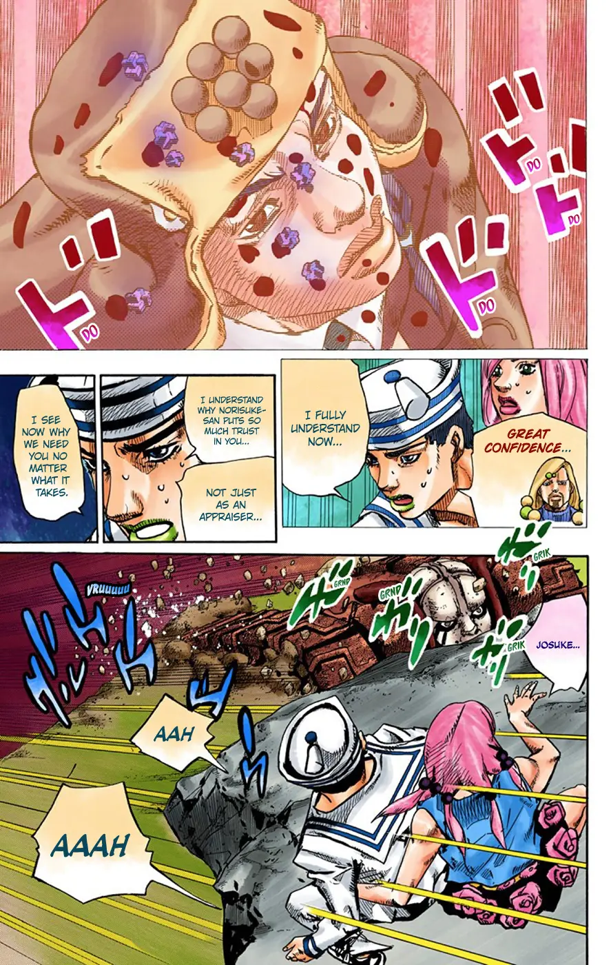 JoJo's Bizarre Adventure, Part 8: JoJolion Colored Manga — Chapter 69 — Page 15