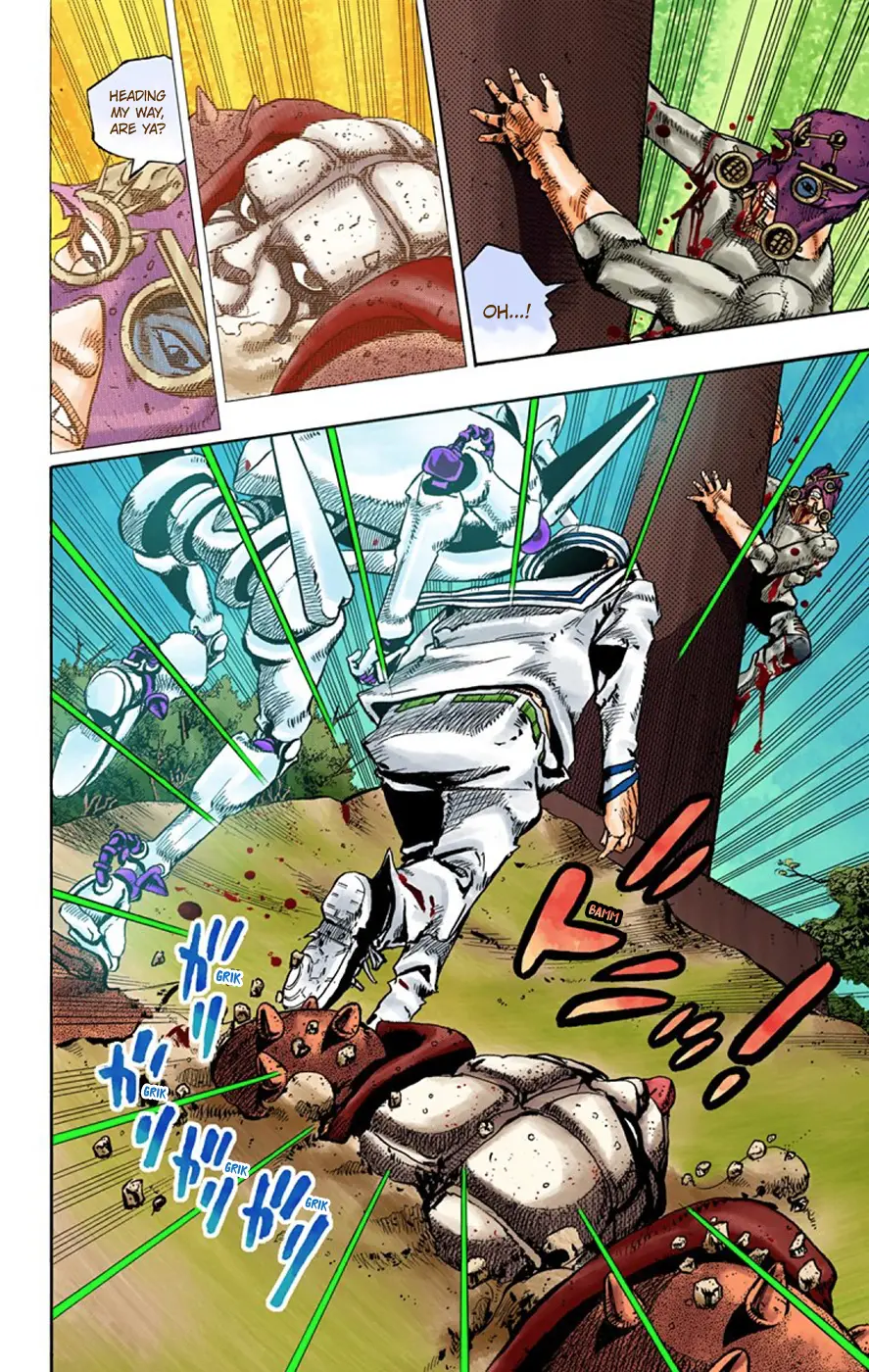 JoJo's Bizarre Adventure, Part 8: JoJolion Colored Manga — Chapter 69 — Page 17