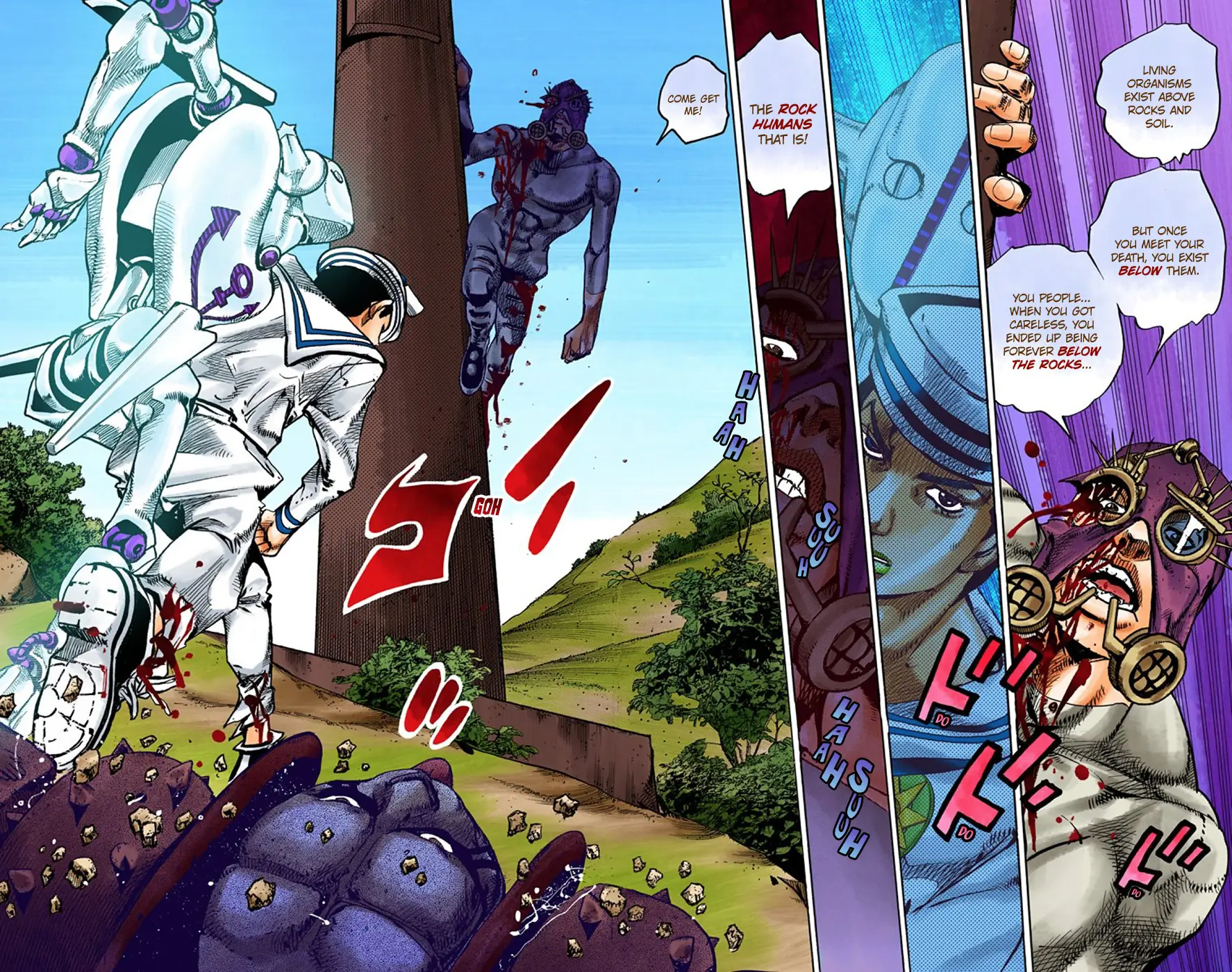 JoJo's Bizarre Adventure, Part 8: JoJolion Colored Manga — Chapter 69 — Page 19