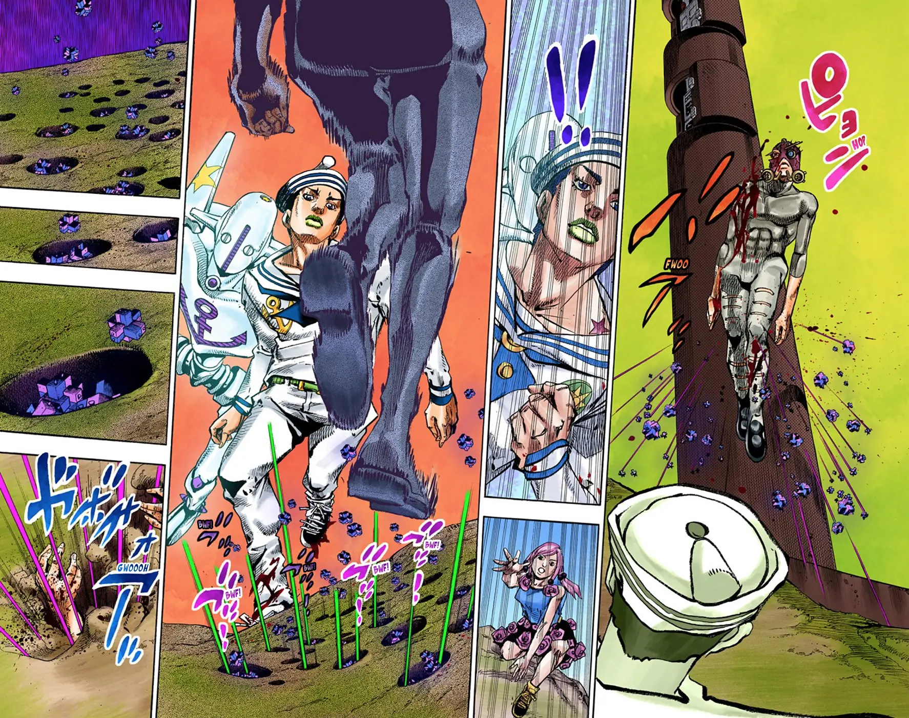 JoJo's Bizarre Adventure, Part 8: JoJolion Colored Manga — Chapter 69 — Page 20