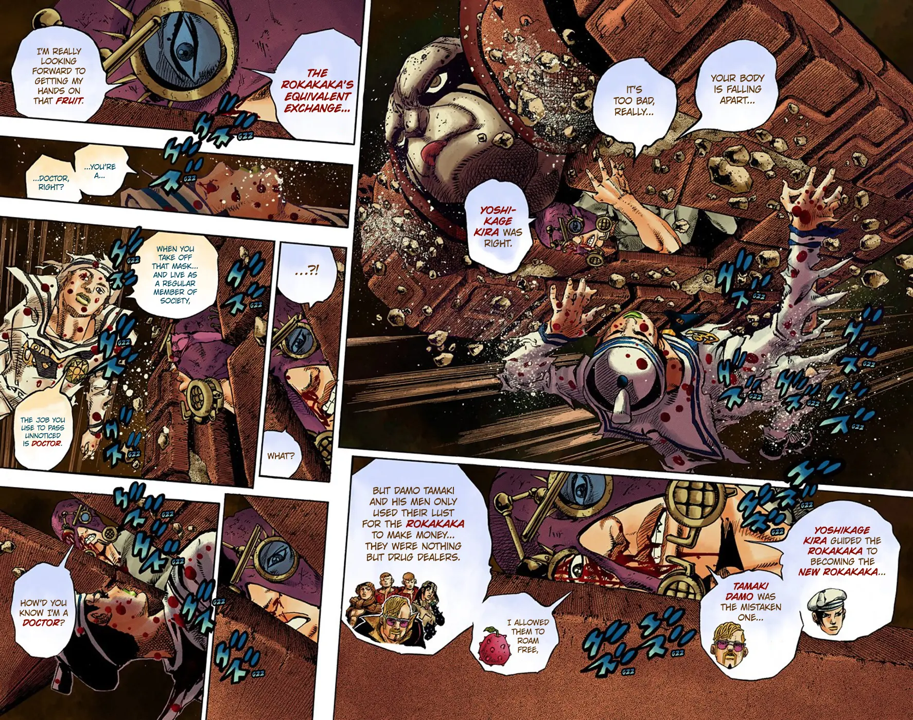 JoJo's Bizarre Adventure, Part 8: JoJolion Colored Manga β Chapter 70 β Page 4
