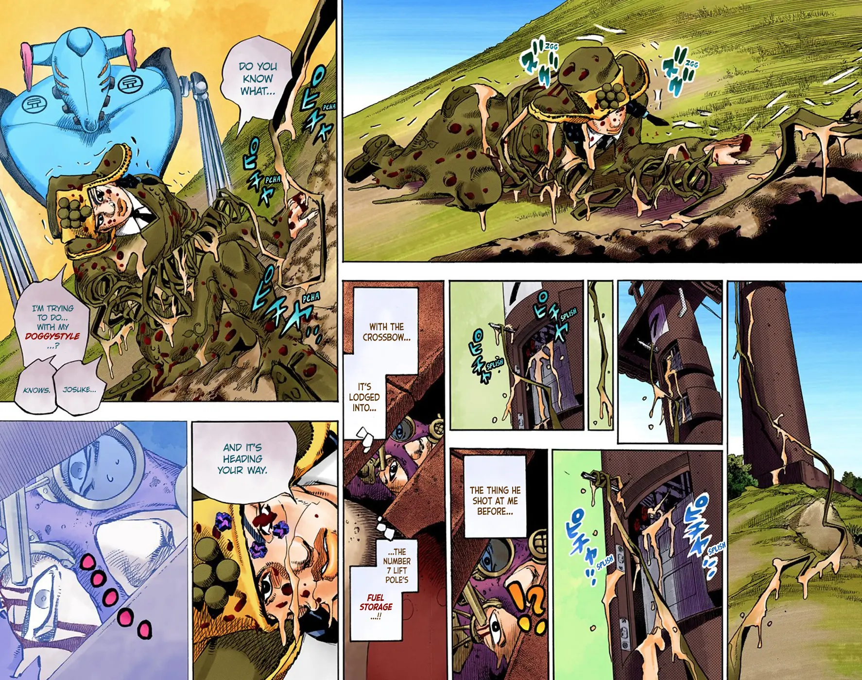 JoJo's Bizarre Adventure, Part 8: JoJolion Colored Manga β Chapter 70 β Page 7