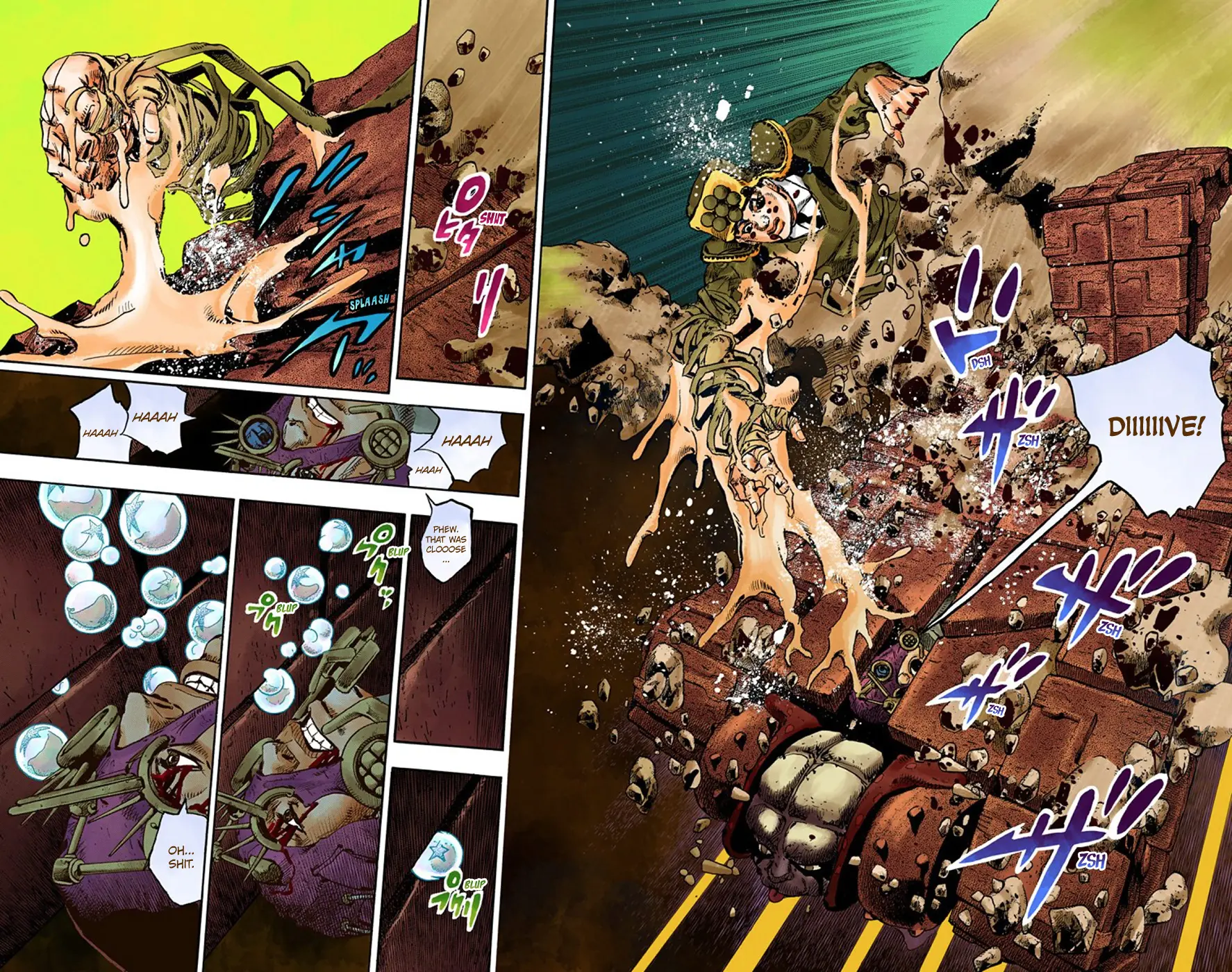 JoJo's Bizarre Adventure, Part 8: JoJolion Colored Manga β Chapter 70 β Page 9