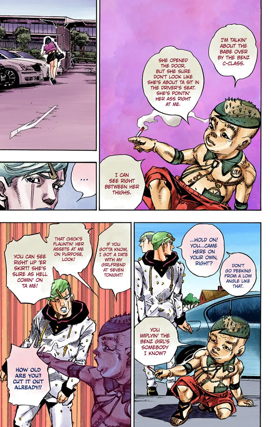 JoJo's Bizarre Adventure, Part 8: JoJolion Colored Manga β Chapter 70 β Page 27