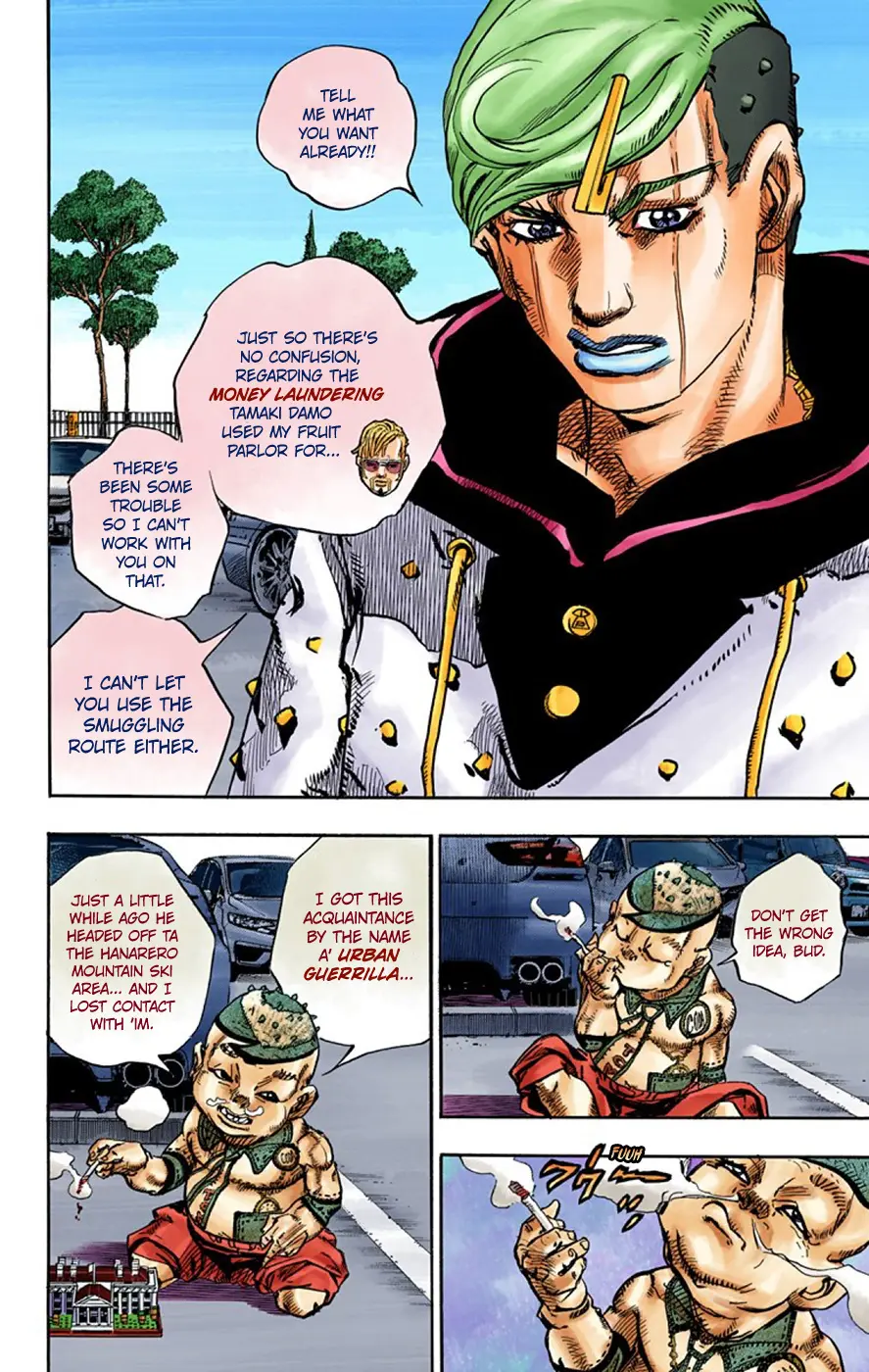 JoJo's Bizarre Adventure, Part 8: JoJolion Colored Manga β Chapter 70 β Page 28