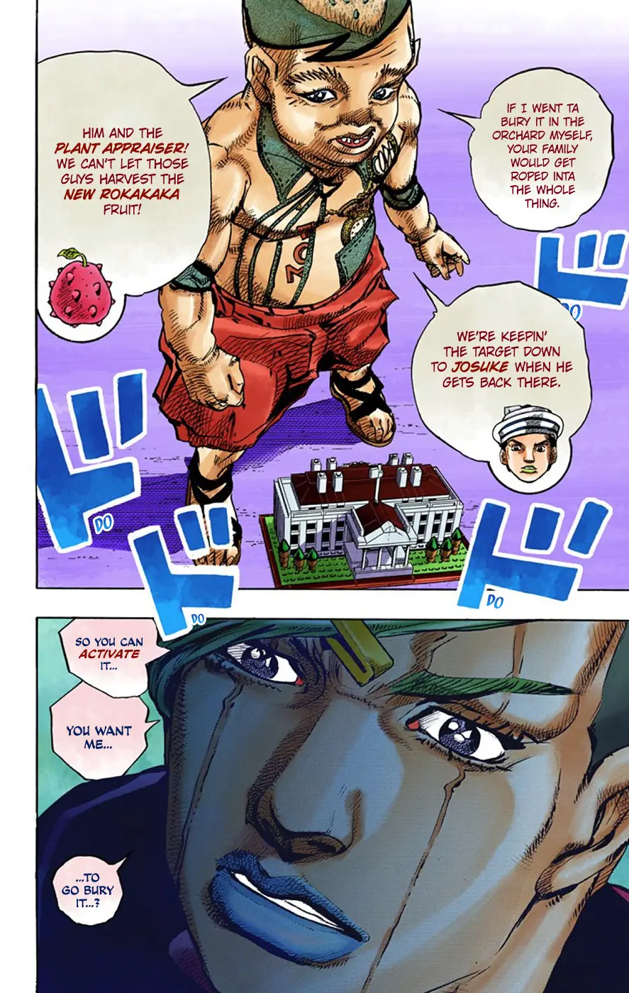 JoJo's Bizarre Adventure, Part 8: JoJolion Colored Manga β Chapter 70 β Page 34