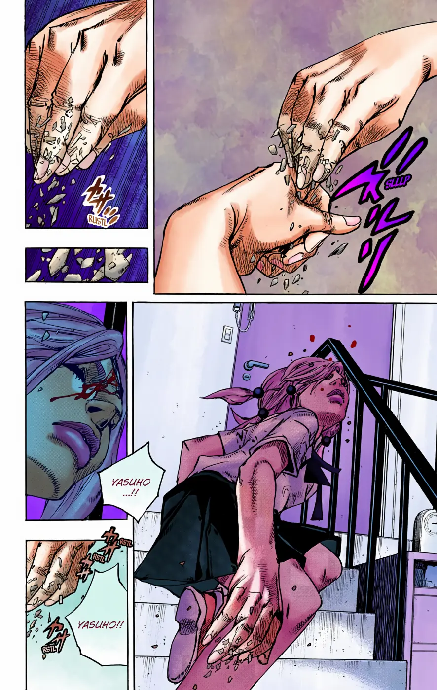 JoJo's Bizarre Adventure, Part 8: JoJolion Colored Manga β Chapter 71 β Page 28