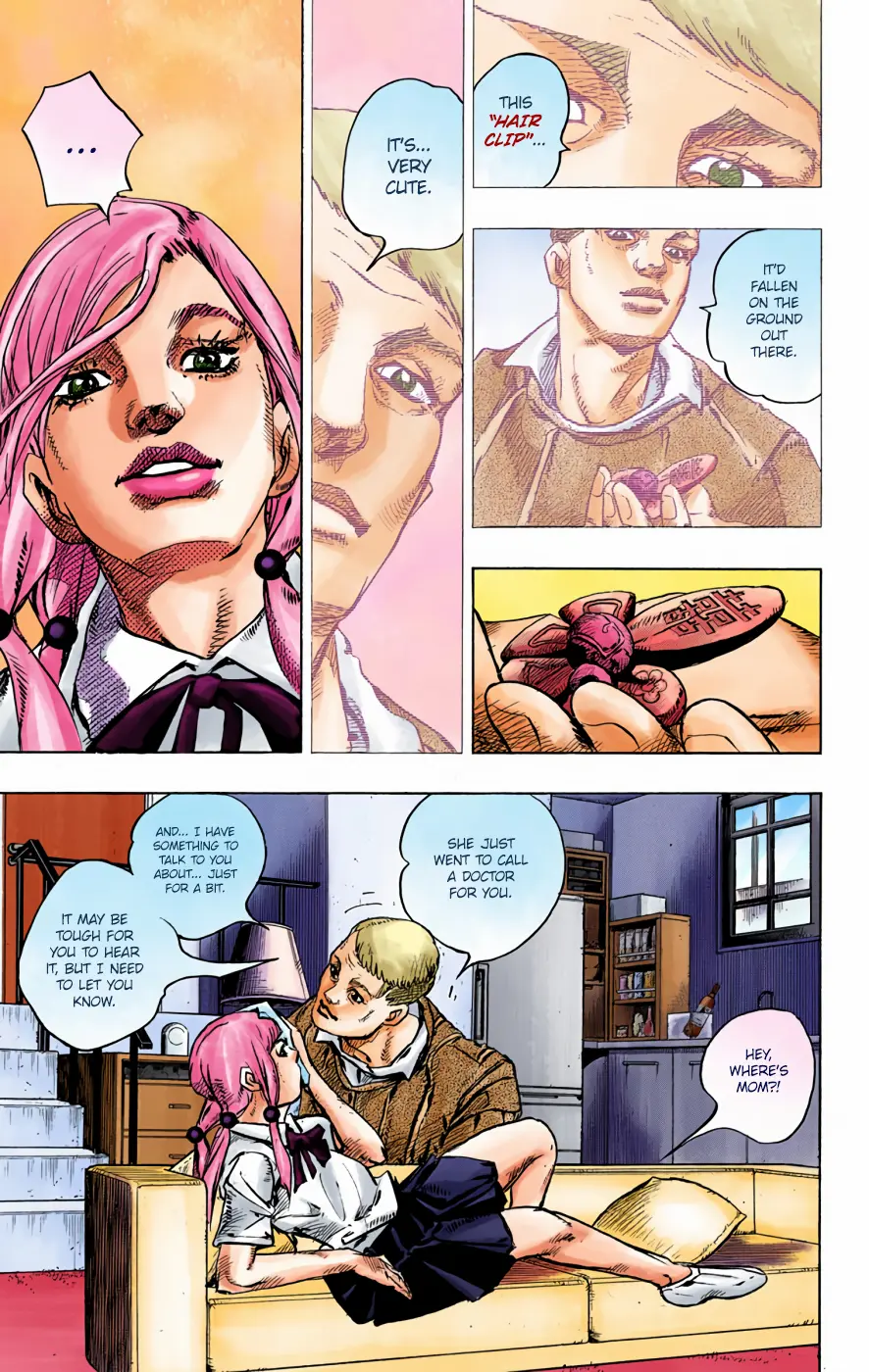 JoJo's Bizarre Adventure, Part 8: JoJolion Colored Manga β Chapter 71 β Page 33