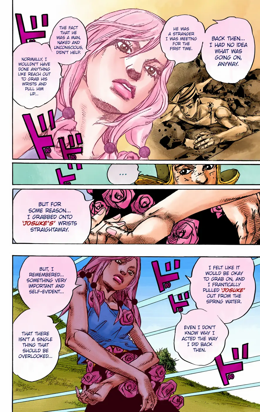 JoJo's Bizarre Adventure, Part 8: JoJolion Colored Manga β Chapter 71 β Page 39