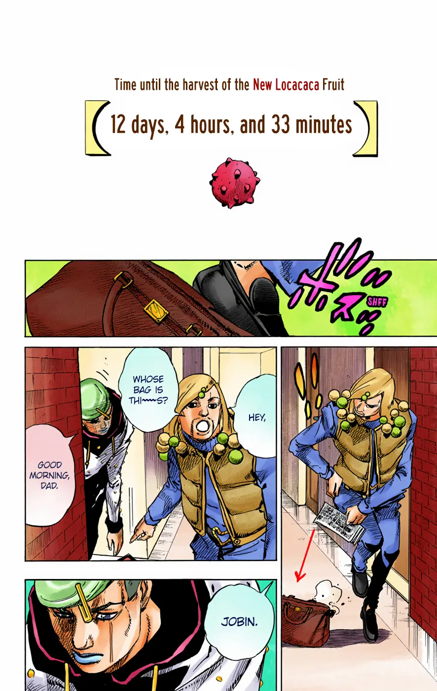 JoJo's Bizarre Adventure, Part 8: JoJolion Colored Manga β Chapter 72 β Page 2