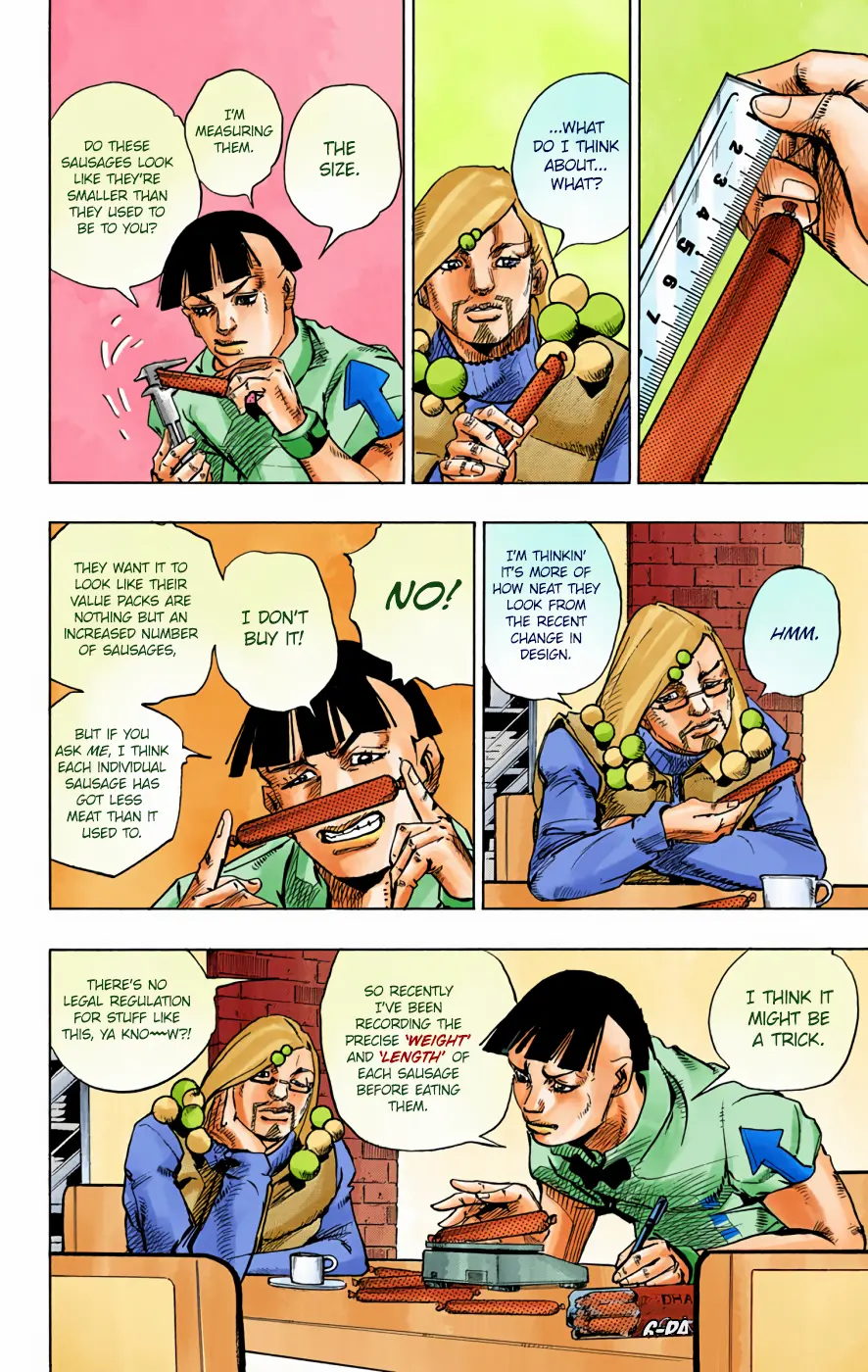 JoJo's Bizarre Adventure, Part 8: JoJolion Colored Manga β Chapter 72 β Page 4