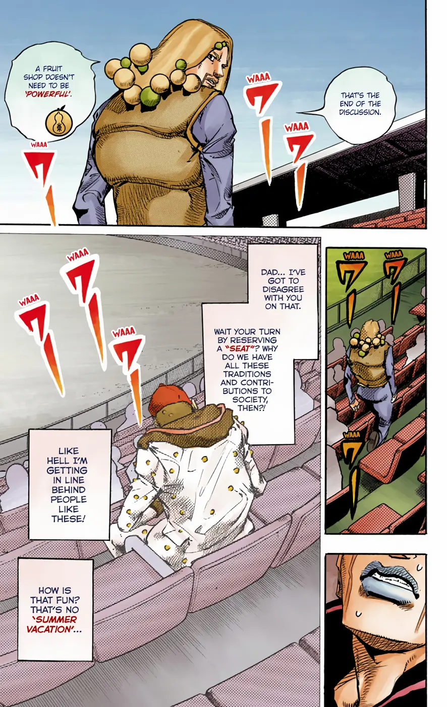 JoJo's Bizarre Adventure, Part 8: JoJolion Colored Manga β Chapter 72 β Page 9