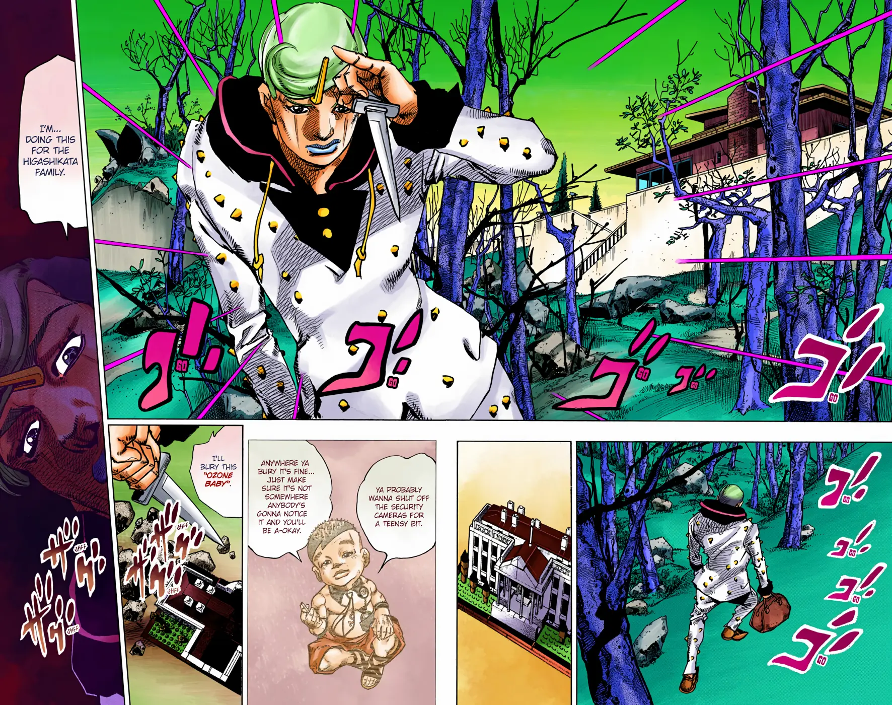 JoJo's Bizarre Adventure, Part 8: JoJolion Colored Manga β Chapter 72 β Page 12