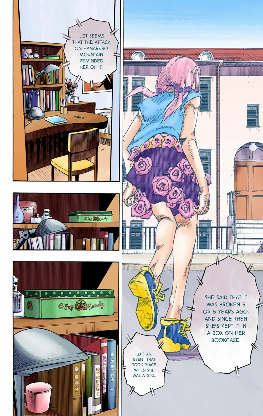 JoJo's Bizarre Adventure, Part 8: JoJolion Colored Manga β Chapter 72 β Page 17