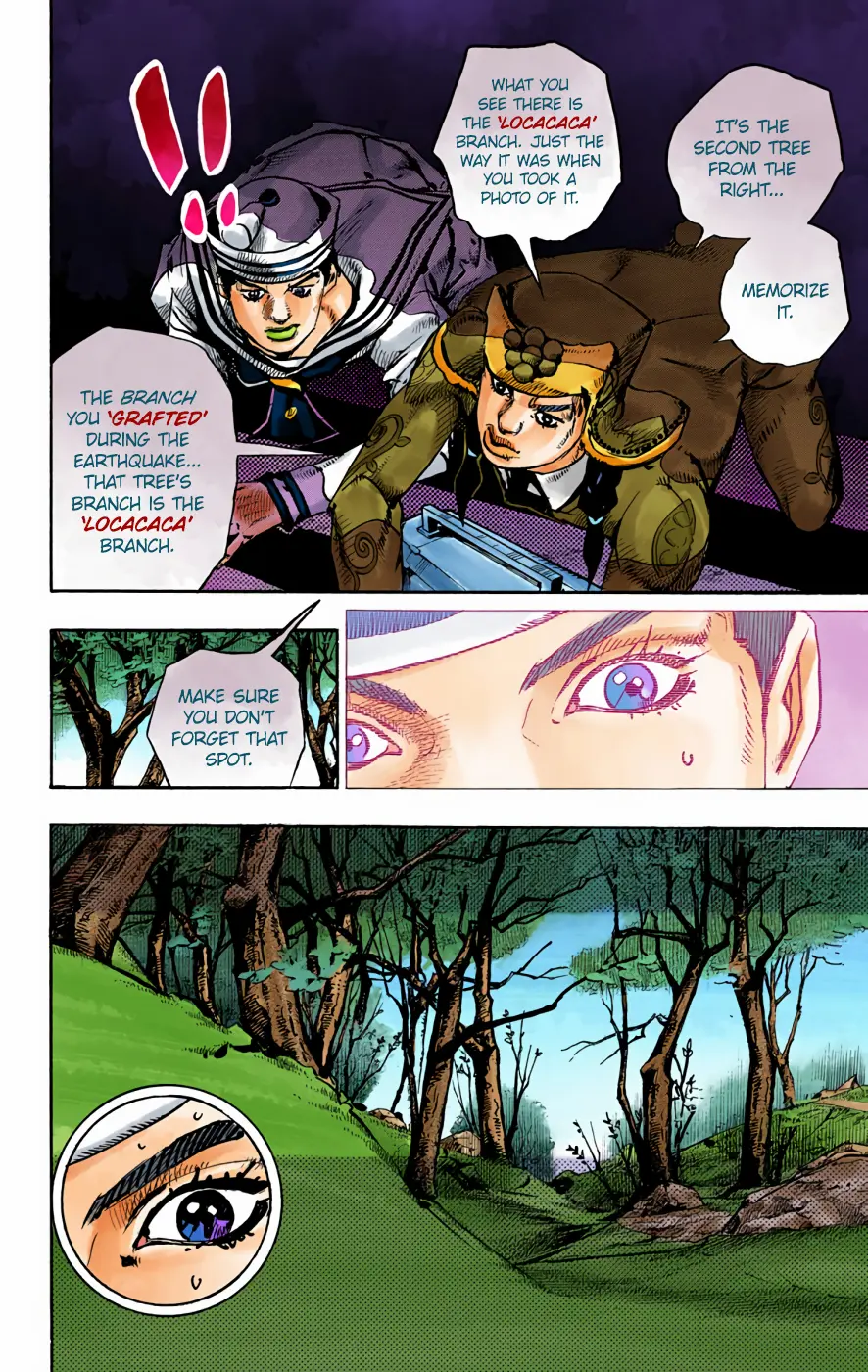 JoJo's Bizarre Adventure, Part 8: JoJolion Colored Manga β Chapter 72 β Page 21